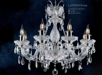 Kristall Leuchte Luster Lampe Leuchte Lampen Decken Kronleuchter Bohemia Decken