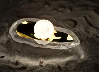 Kristall Schreibtisch Lampe Tischlampe Elite Bohemia Seashell Tisch Leuchte Neu