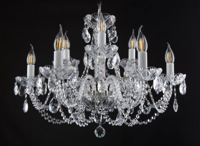 Luster Hänge Lampe Leuchten Kronleuchter Leuchte Bohemia Lampen Kristall Decken