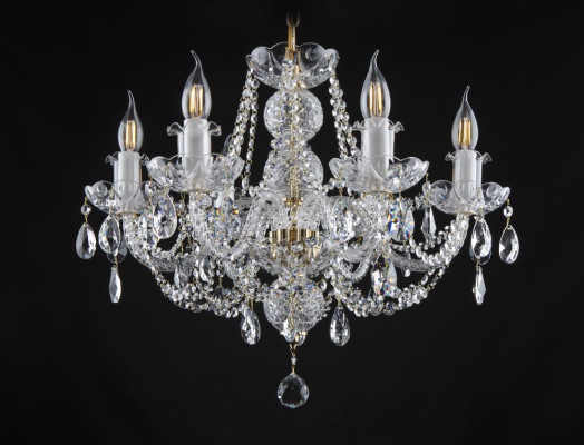 -Bohemia Luster Hänge Leuchte Kronleuchter Lampe Kristall Lampen Leuchten Decken