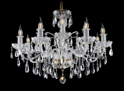 Kristall Kronleuchter Luster Leuchte Bohemia Lampe Deckenleuchte Hängeleuchte