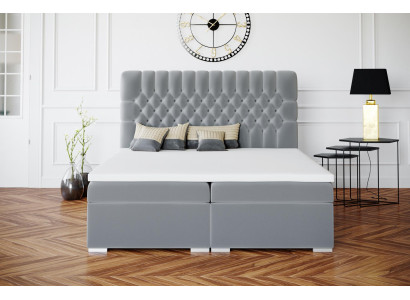 Boxspring Bett Hotel Doppel Chesterfield Luxus Betten Polster Kasten Funktion