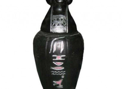 Kanope Urne Sarkophag Ägypten Pharao aus Kunststoff Ramses Deko Ägyptische Neu