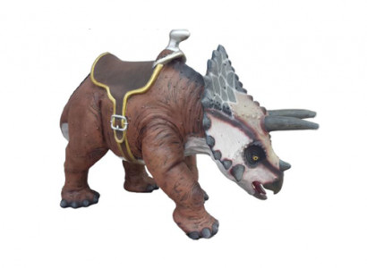 Styracosaurus Dinosaurier Garten Figuren Statuen Figur Skulptur Deko Skulpturen