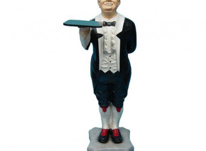 Butler Figur Statue Figuren Statuen Skulptur Restaurant Hotel 110cm Ablage Neu