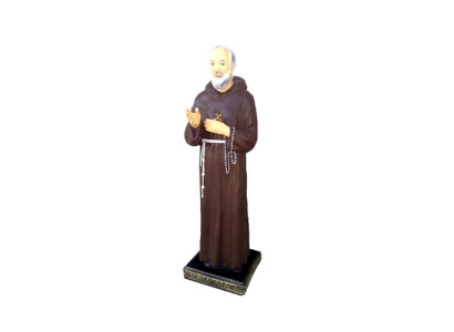 Figur Mönch Statue Pfarrer Katholik Figur Statuen Skulptur Kirche Heiliger Neu