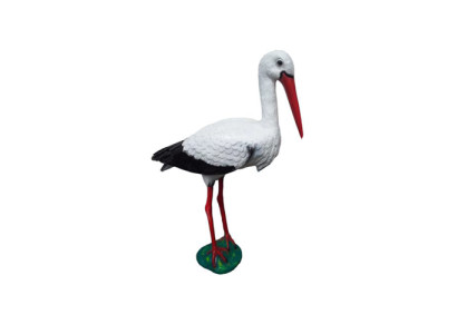 Abstrakter Storch Vogel Garten Dekoration Statue Neu Skulpturen Figuren Skulptur