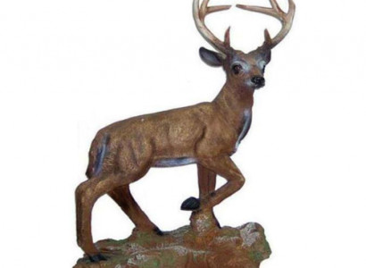 Hirsch Elch Wald Dekorative moderne Skulptur eines Hirsches Dekoration Garten