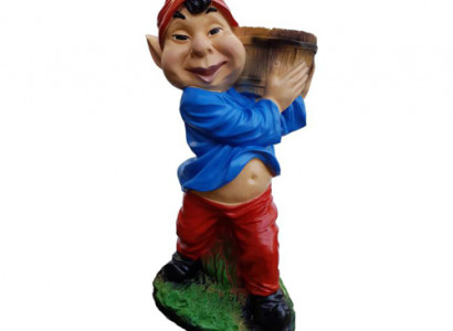 Hübscher Asiatischer Gnom Garten 52cm Garten Dekoration Figuren Statuen 52cm Neu