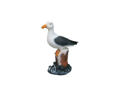 Deko Figur Möwe Vogel Garten Figuren Skulptur Statuen Skulpturen 43cm Neu