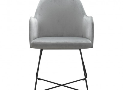 Set 4x Esszimmerstühle Küchenstuhl Wohnzimmerstuhl mit Armlehne Designer Stühle