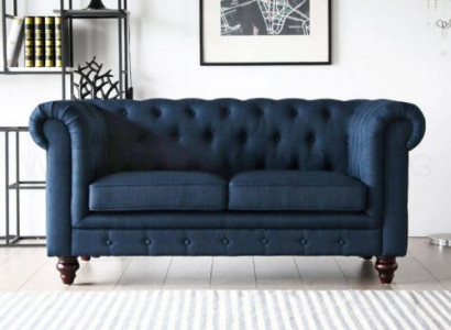 Englische Stil Möbel Chesterfield Zwei Sitzer Couch Pink Bunt Gelb Blau Sofa