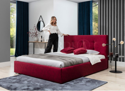 Polsterbett Betten Bett Polster Designer Hotel Doppel Luxus Design 180x200cm Neu