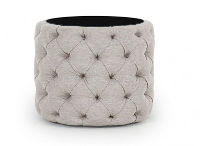 Chesterfield Beistelltisch Nachttisch Runde Nachttische Schrank Gepolsterte 60cm