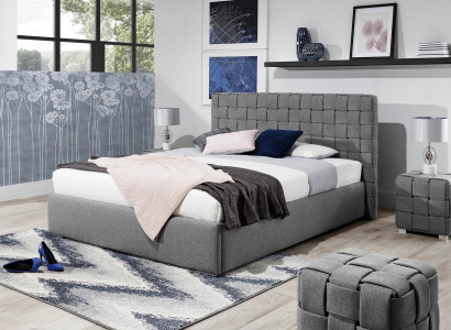 Polster Design Luxus Hotel Betten Textil Modernes Schlafzimmer Bett 140/160/180