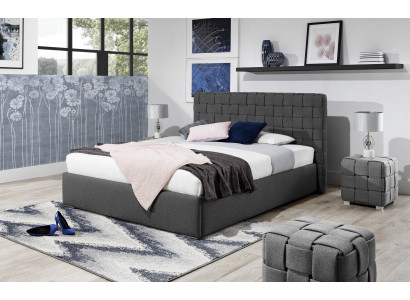 Bett Design Luxus Luxus Betten Textil Modernes Schlafzimmer 140/160/180 Neu130