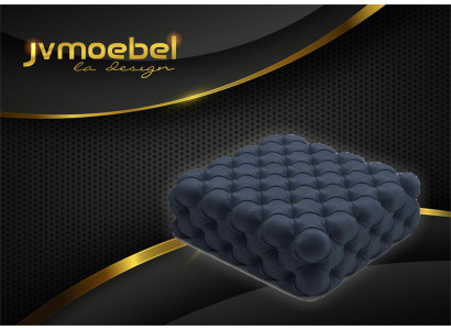 Klassischer Chesterfield Design Luxus Hocker Textil Fußhocker Ottomane