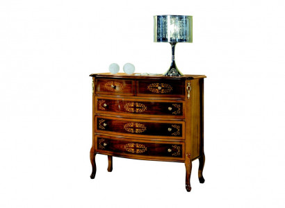 Möbel Holz Stil Barock Braun Kommode Schränke Designer Italienische Möbel Neu