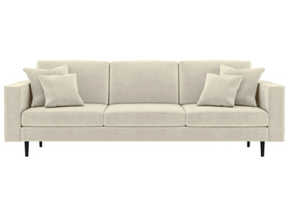 Beige Viersitzer Sofa Stoff Wohnzimmer Design Couchen Polster Sofas Neu Stoff