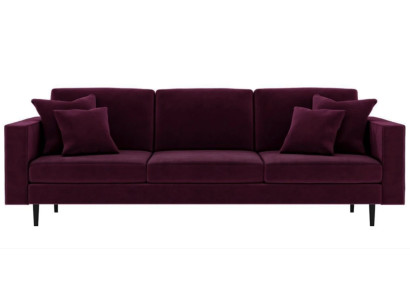 Bordaux Weinrot Stoff Wohnzimmer Sofas Italienische Möbel Design Couchen Polster