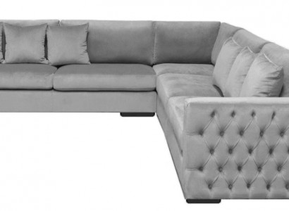 Grau Ecksofa Wohnlandschaft Couch Eckgarnitur Polster Neu Kreative Möbel Design