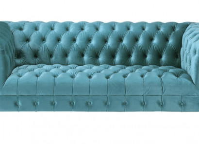 Turkis Chesterfield Wohnzimmer Modern Design Couchen Sofa Kreative Möbel Stoff