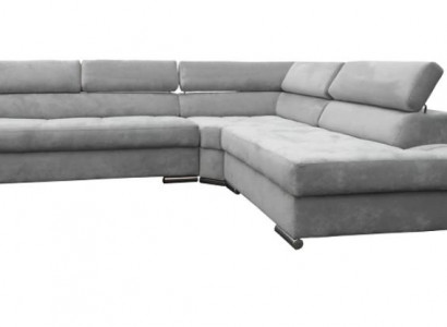 Ecksofa Grau Big Textil Stoff Sofas Kreative Möbel Neu Modern Design Couchen