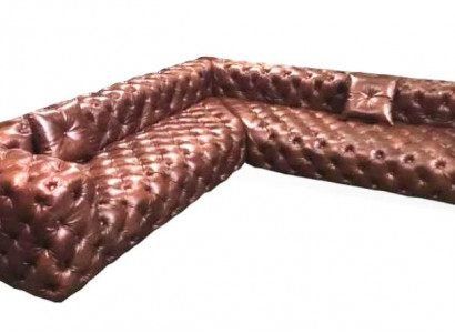 Ecksofa Sofa Couch Wohnlandschaft Eckgarnitur Sofas Couchen Chesterfield Möbel