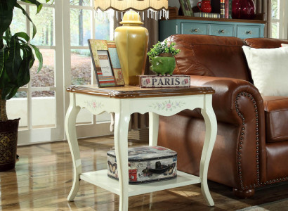 Edler Disgner Amerikanisch Couchtisch Beistelltisch Holz Sofa Wohnzimmer Tisch