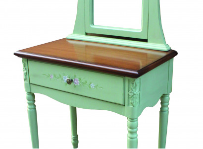 Schminktisch Spiegel Hocker Set Kommode Schlafzimmer Neu Make Up Konsolentisch