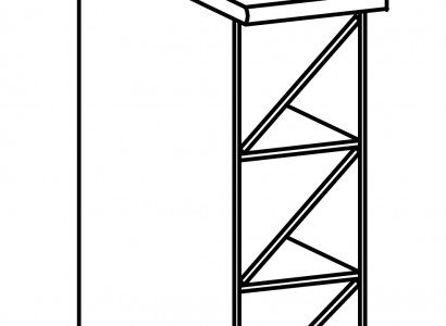 Unterschrank Küche Küchenregal Schrank für Küchen original Regal Holz Regale neu