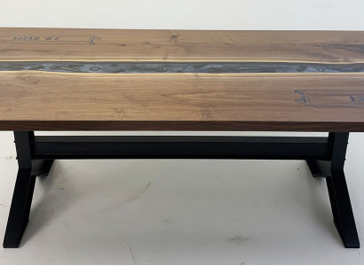 Designer Tisch Handmade Wasserfall Couchtisch Beistelltisch Couchtisch Preis 1qm