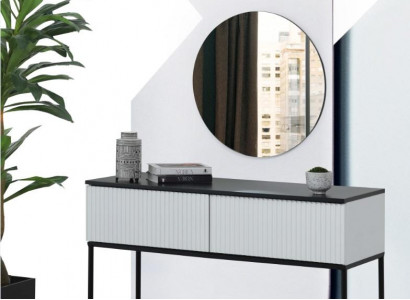 Konsolentisch Schminktisch Konsole Spiegel Tisch Schlafzimmer Set 2tlg