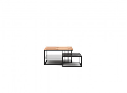 Couchtisch Kaffeetisch Beistelltisch Holz Tisch 2tlg Modern Wohnzimmer