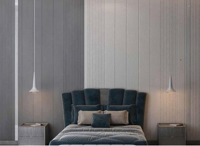 Luxus Doppel Hotelbetten Italienische Möbel Neu Modernes BettBlau Polster Design