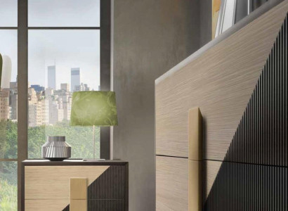 Luxus Nachttisch Konsolen Beistelltisch Holz Möbel Schlafzimmer Braun Metall Neu