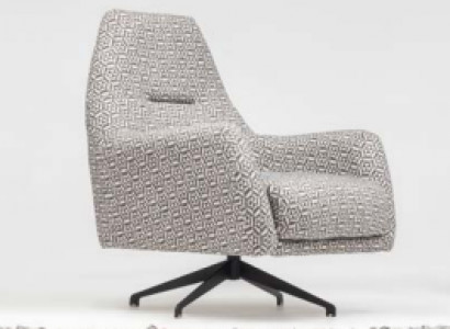 Sessel Wohnzimmer Ohrensessel Stoffsessel Grau Polster Einsitzer Sitz