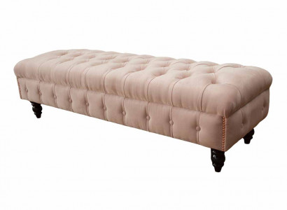 Fußhocker Hocker Polsterhocker Sitzhocker Ottomane Chesterfield