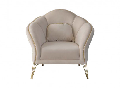 Modern Chesterfield Design Beige Sofa 2x Sessel Polster Couch Couchen Neu