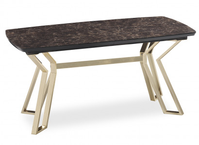 Luxus Esstisch Esszimmer Tisch Metall Gold Tische Esstische Möbel