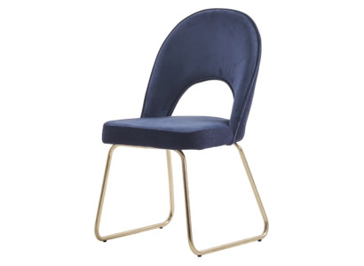 Esszimmer Blau 6x Stühle Holz Luxus Sessel Wohnzimmer Möbel 6tlg. Neu