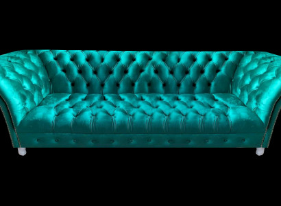 Chesterfield Luxus Modern Dreisitze Sofa Couch Designer Wohnzimmer Neu