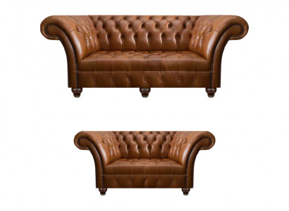 Luxuriöse Braune Leder Couchgarnitur Designer Sitzmöbel 3-Sitzer Couch