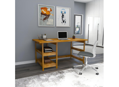 Braune Bürotische Designer Hochwertige Holztisch Moderne Schreibtische