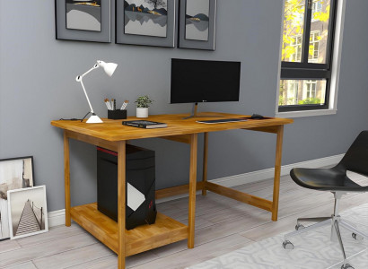 Schicker Arbeitstisch Designer Wohnzimmertische Ablagentisch Holz Möbel