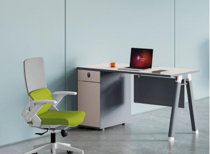 Grauer Arbeitszimmer Tisch Luxuriöse Holz Möbel Büro Tische Cheftisch