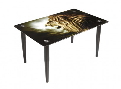 Hartglas Löwentisch Wohnzimmer Rechteckige Beistelltische Luxus Möbel