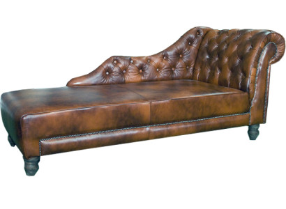 Chaiselongues Chesterfield Liege Chaise Leder Textil Stoff Sofa Relax