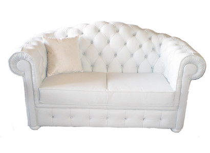 Chesterfield 3 Sitzer mit Bettfunktion Sofa Couch Polster Garnitur Couchen Neu!!