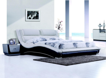 POLSTERBETT LEDERBETT BETT BETT MODELL S-9110 160/180/200X220CM